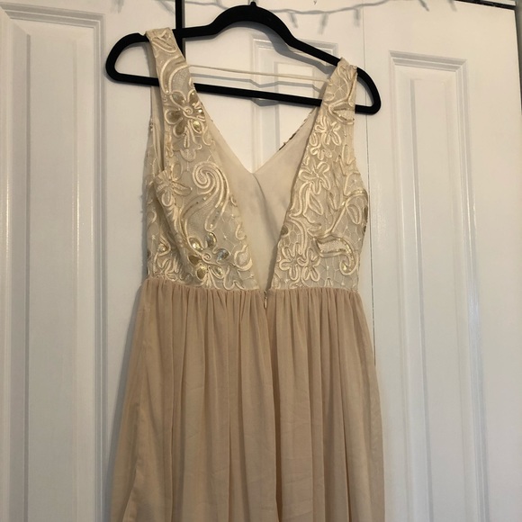 NWT Ark & Co Floral Sequins Dress - Picture 14 of 16